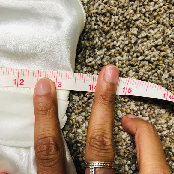 In Bloom white lace slip dress size small - Picture 10 of 11